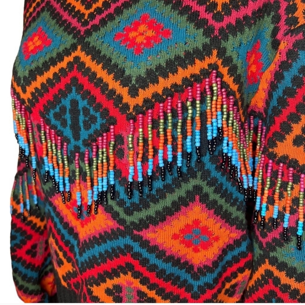 FARM RIO Rauti Beaded Sweater - Picture 5 of 8